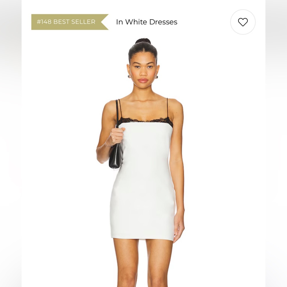 Lada mini dress in white